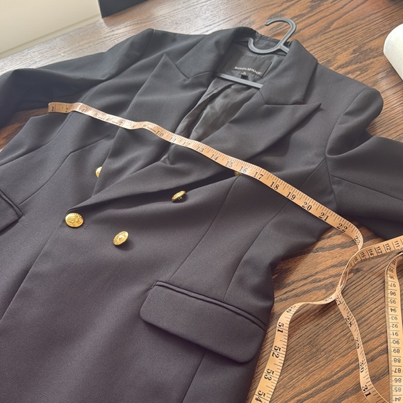 Banana Republic Captain Blazer - Size 14 - Picture 10 of 12